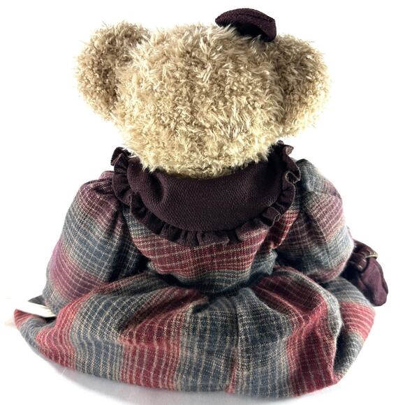 Russ Berrie Vintage Collection Lady Eleri Teddy Bear 13” w/ Purse & COA Handmade - Picture 4 of 7